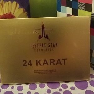 Jeffree Star 24 karat skin frost palette